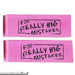 Rhode Island Novelty Jumbo for Real Big Mistakes Erasers | One Eraser  B008R8AG74